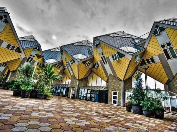 The Cube Houses in Rotterdam
