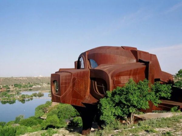 The Steel House in Ransom Canyon, Texas