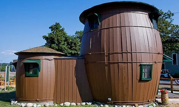 The Pickle Barrel House in Grand Marais, Michigan