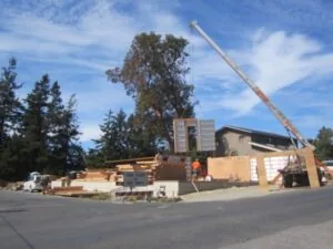 Orcas Island build photo