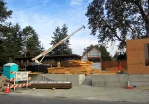 Orcas Island build photo