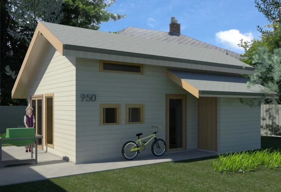 The Garden Suite, a Cottage style house plan
