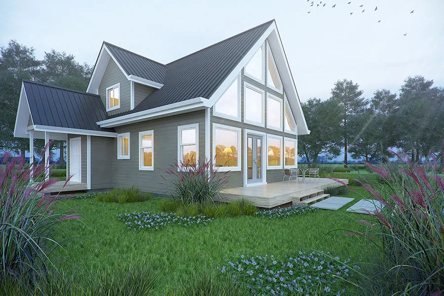 The Nespa, a Two Story style house plan