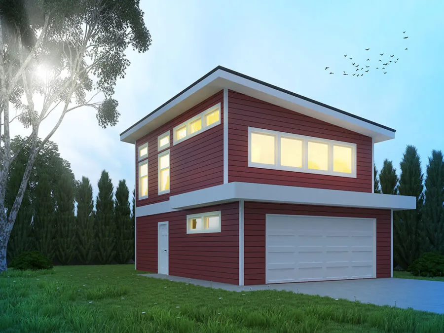 The Midway, a Carriage style house plan