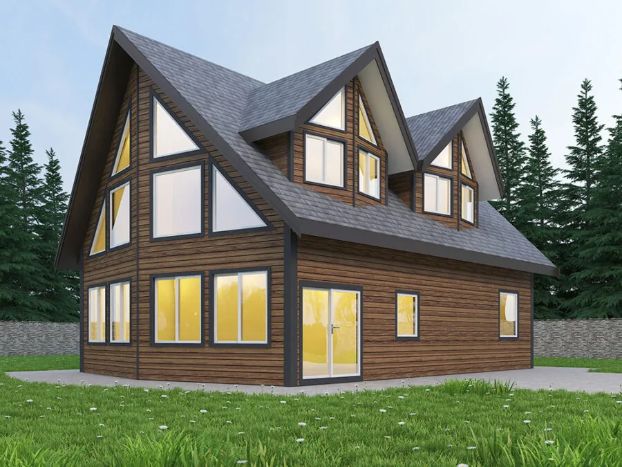 The Sparwood, a Cottage style house plan