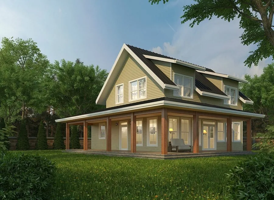 The Hazelton, a Cottage style house plan