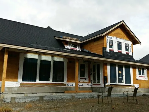 The Langley Craftsman under construction