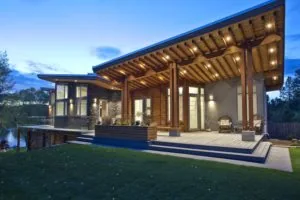 Timber Frame Custom Prefab Home