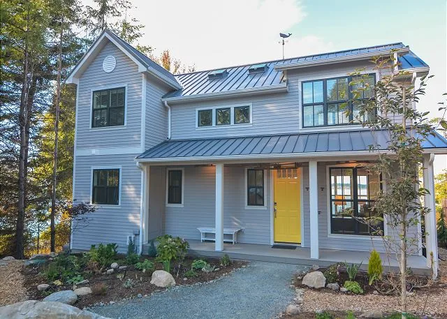 Waterfront Beach Home on Orcas Island, WA