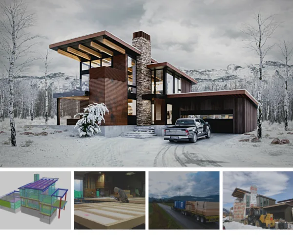 Modern Mountain Retreat Offers Comfort And Views