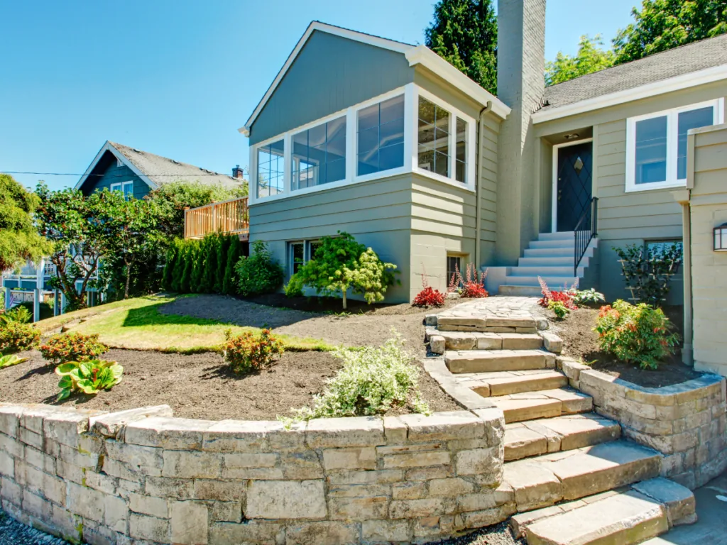 Landscaping with Rock Walls