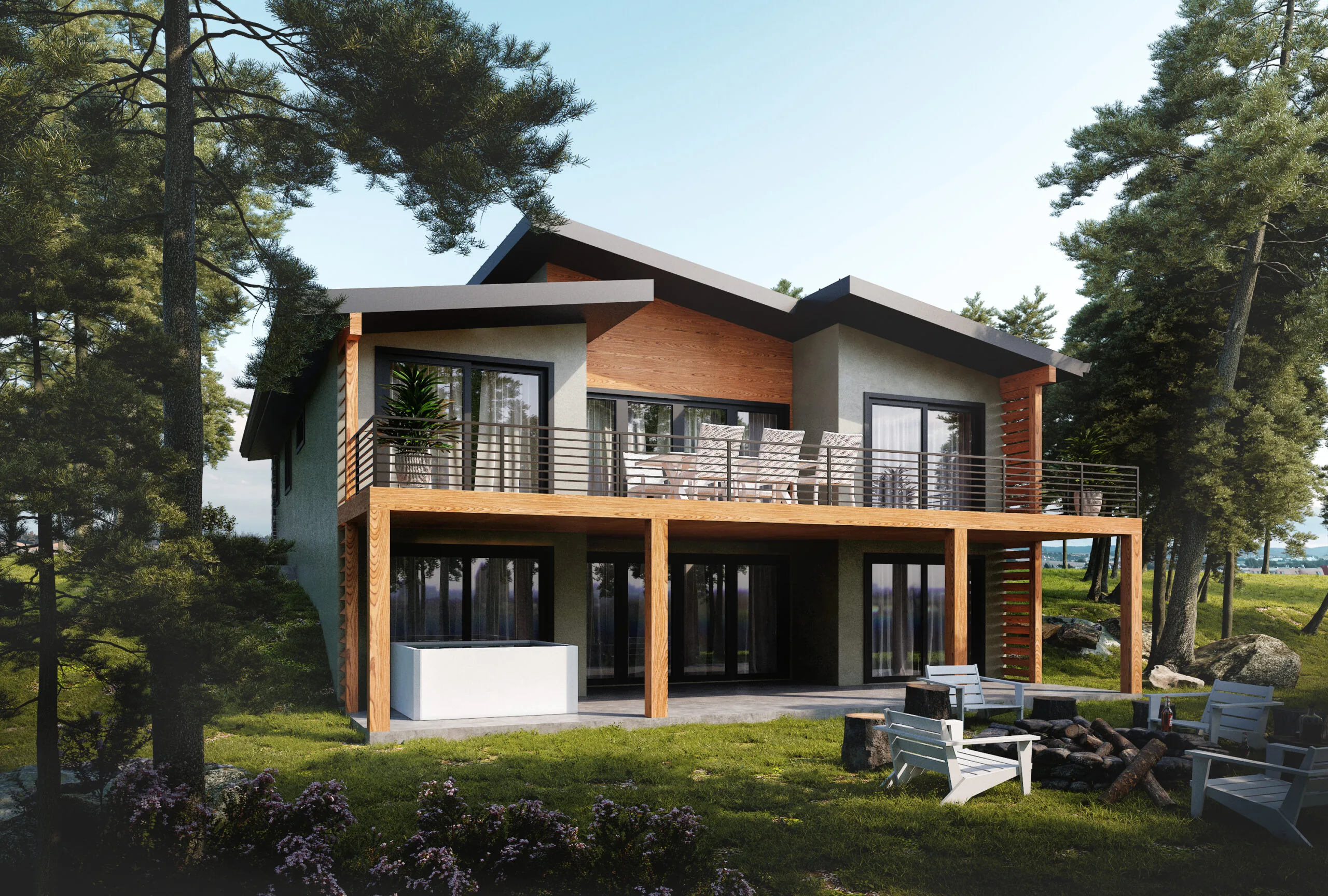 The Livingston, a West Coast style house plan