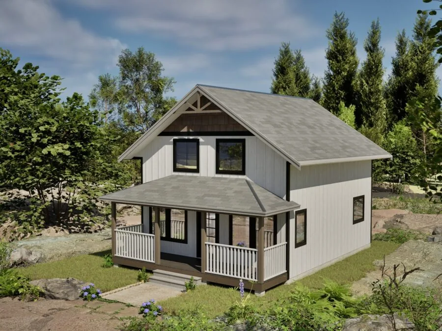 The Fernie is a house plan that can be customized to your liking (2 of 9)