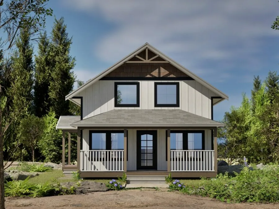 The Fernie, a Cottage style house plan