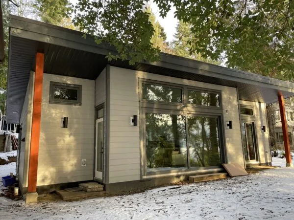 Front view of the property's new secondary suite