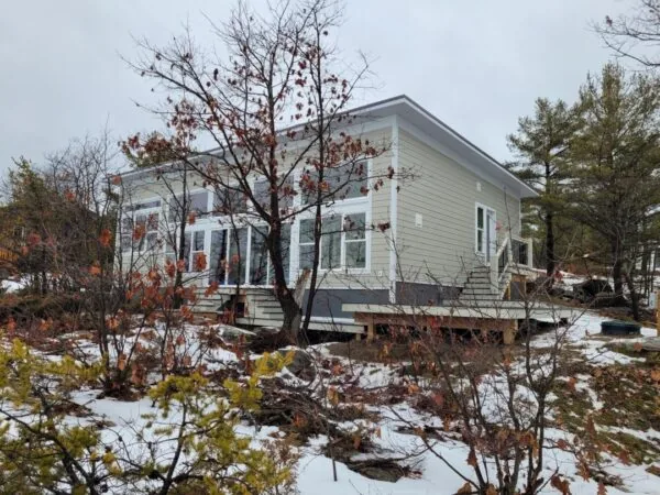 Custom modern home in Canada