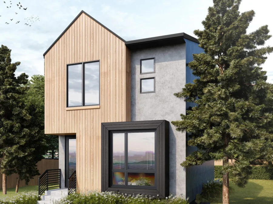 The Verdandi, a Modern style house plan
