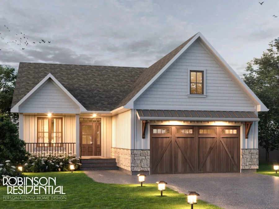 Ranch - cottage style house with two bedrooms and two bathrooms. 1635 sq. ft. (2 of 2)