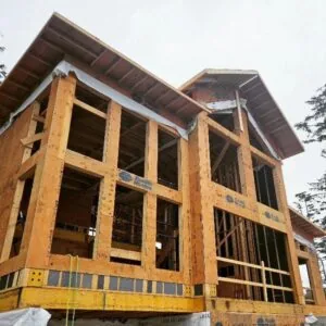 Back side of the dream house