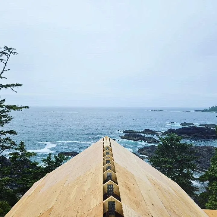 View of the ocean view from the dream home's roof