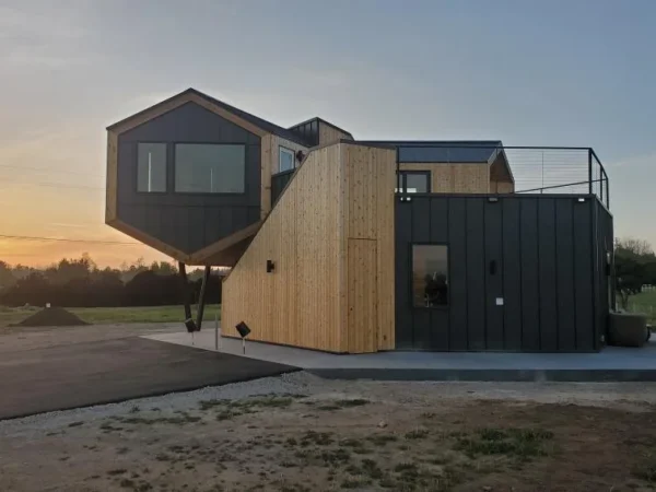 A completed Pacific Homes build